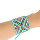Geometric Beaded Cuff