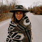 Quichua Blanket - Onyx Black