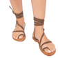 Spartan Sandal-Khaki Green