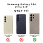 Buffalo Leather Samsung Galaxy S24 Ultra Wallet with Detachable Case