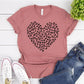 Leopard Heart T-shirt