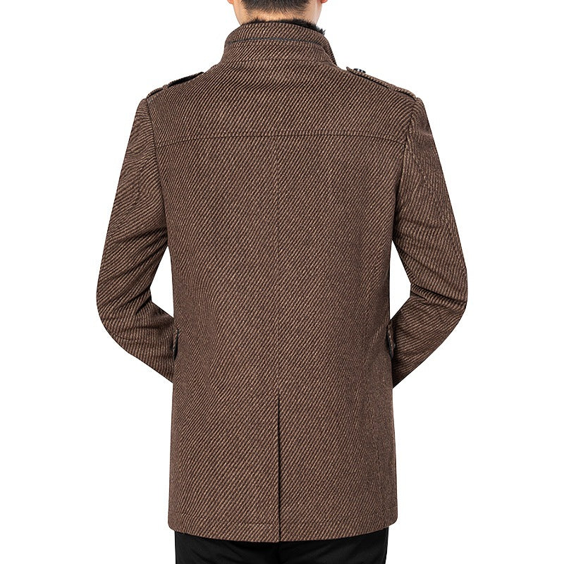 Casual Lambswool Coat