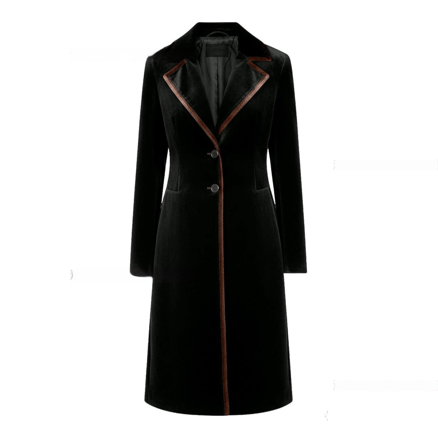 Stylish And Sophisticated Velvet Coat For Women
