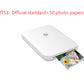 Color Photo Printer Portable Full Color Wireless Photo Printer USB Bluetooth Thermal Sublimation Printer