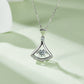 Set With Top-quality Moissanite, This Luxurious And Fashionable Light Luxury Trend Jewelry Necklace Pendant Is Made Of S925 Silver Electroplated With Platinum