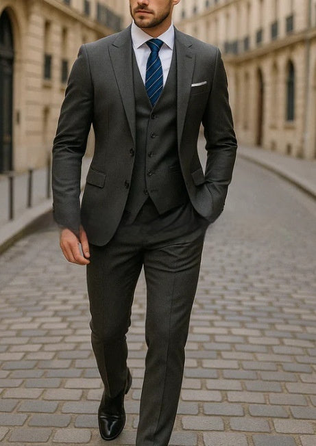 New Business Casual Men's Suit