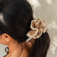 Cotton Crochet Scrunchie Set
