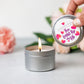 Trio of Tin Soy Candle - Scented with Bergamot and Lavender Essential oils