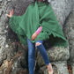 Cape Wrap Solid Alpaca Poncho