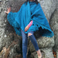 Cape Wrap Solid Alpaca Poncho