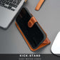 Casper Leather iPhone 15 Pro Wallet Case | Detachable MagSafe Compatible RFID Protection