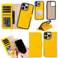 Casper Leather iPhone 15 Pro Wallet Case | Detachable MagSafe Compatible RFID Protection