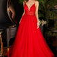Layered Tulle A-Line Dress