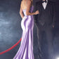 Fitted Embellished Bust Corset Gown