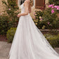 Layered Lace A-Line Bridal Gown