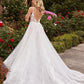 Layered Lace A-Line Bridal Gown