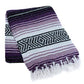 Yoga Studio handwoven  classic Falsa Mexican blanket