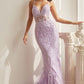 Fitted Beaded Mermiad Gown