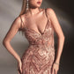 Fitted Beaded Mermiad Gown