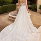 Glitter Bodice Wedding Ball Gown