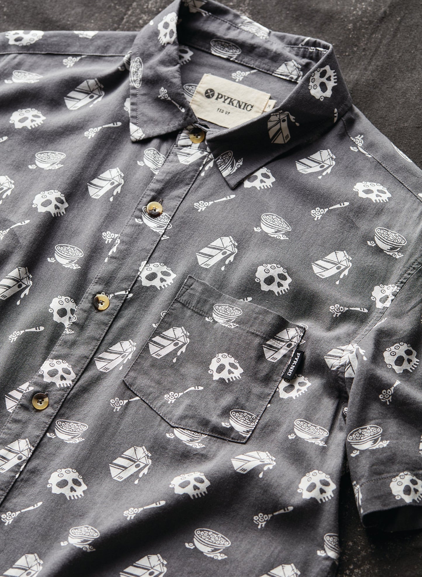 Cereal Killer Button-Up