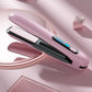 Wireless Hair Straightener Flat Iron Mini 2 IN 1 Roller USB 5000mAh Max 200 Degree Portable Cordless Curler 4 Levels Dry And Wet Uses