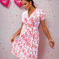 Charmed Organic Wrap Dress