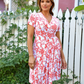 Charmed Organic Wrap Dress