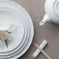 Set Of 12 White Multi-Use Saucer 5.5" inch | 14 Cm