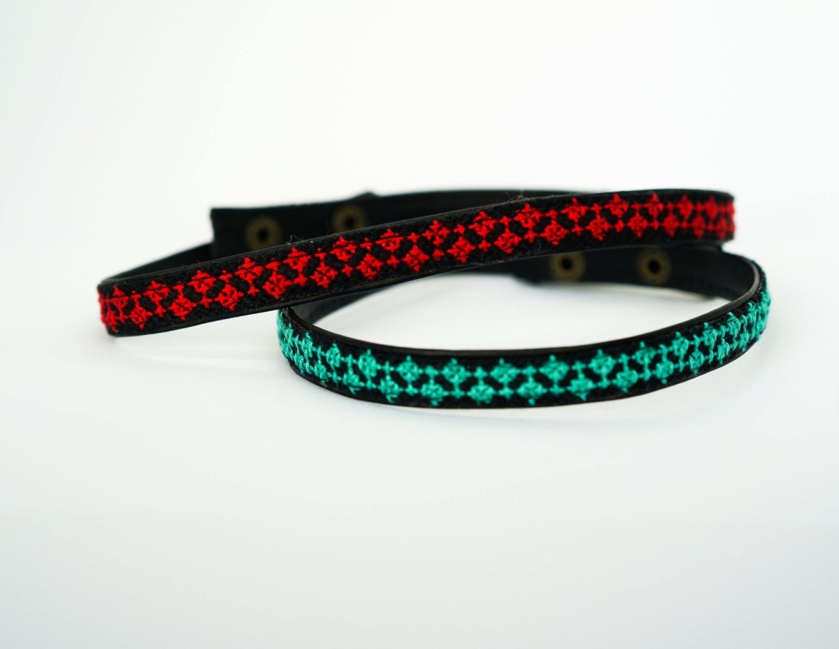 Order Rana Choker / Wrap Bracelet - Red