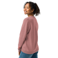 Heart Knitted crew neck sweater CORAL