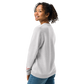 Heart - Knitted crew neck sweater BLEACH