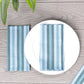 Cloth Napkins- Ocean Stripes- Set of 4