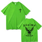 Jesus Faith Over Fear Christian Peace Dove Graphic T-Shirt