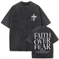 Christian Religious Jesus Forgive Them Father Vintage Washed T-shirt