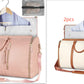 Large Capacity Travel Duffle Bag Women's Handbag Folding Suit Bag Waterproof Clothes Totes