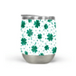 Four Leaf Clover | St. Patrick's Day Stemless Wine Tumbler