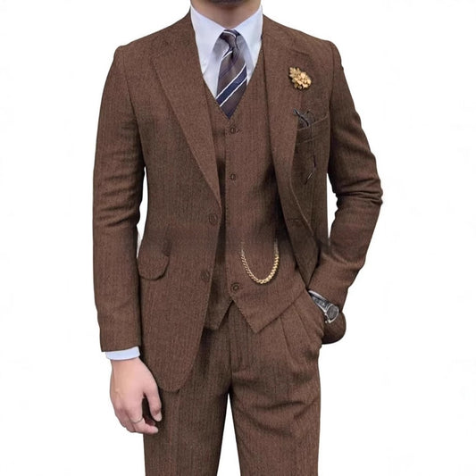 Herren Freizeitmode Dreiteiler