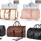 Large Capacity Travel Duffle Bag Women's Handbag Folding Suit Bag Waterproof Clothes Totes