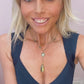 Double Diana Denmark Necklace in Labradorite with Labradorite Drop