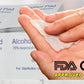500-PCS Disposable Alcohol Cotton Prep Pad Sterilization Swabs