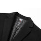 Mens Mid-Length Casual Wool Coat For Middle-Aged Men