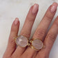 Torrey Ring with Rose Quartz