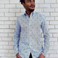 The Diagonal Organic Cotton Men's Button Down Shirt