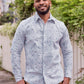 The Diagonal Organic Cotton Men's Button Down Shirt