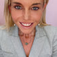 Mrs. Parker Endless Summer Necklace in Teal Turquoise Mojave