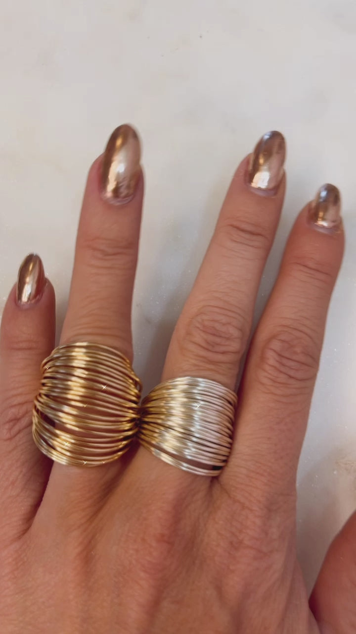 Marcia Wire Wrap Ring