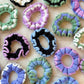 Cotton Crochet Scrunchie Set