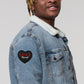 LOVE Myself Embroidered patches Black