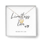 Mother and Child Necklace Pave Heart Pendant Necklace